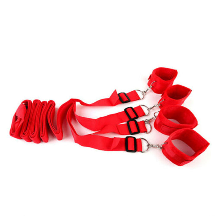 Red Bed Restraints